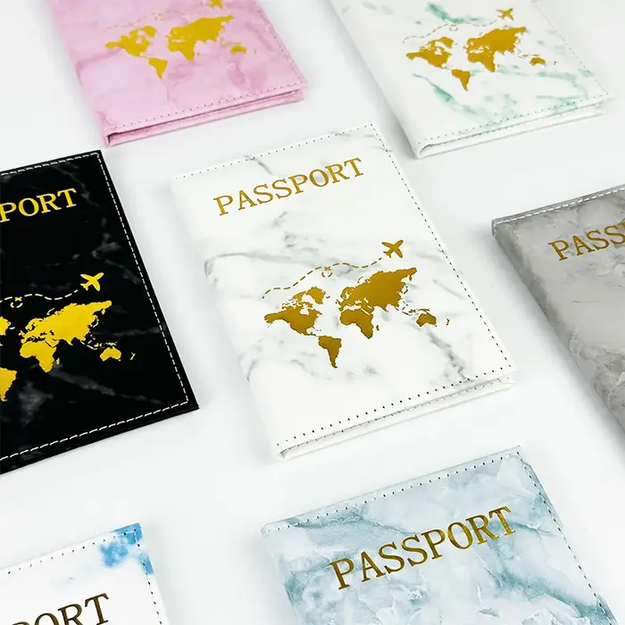 Nouveau porte-passeport en PU