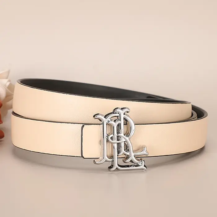 Nouvelle ceinture formelle en cuir véritable pour femmes
