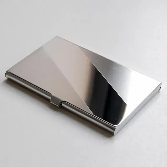 Porte-cartes en aluminium pour hommes et femmes