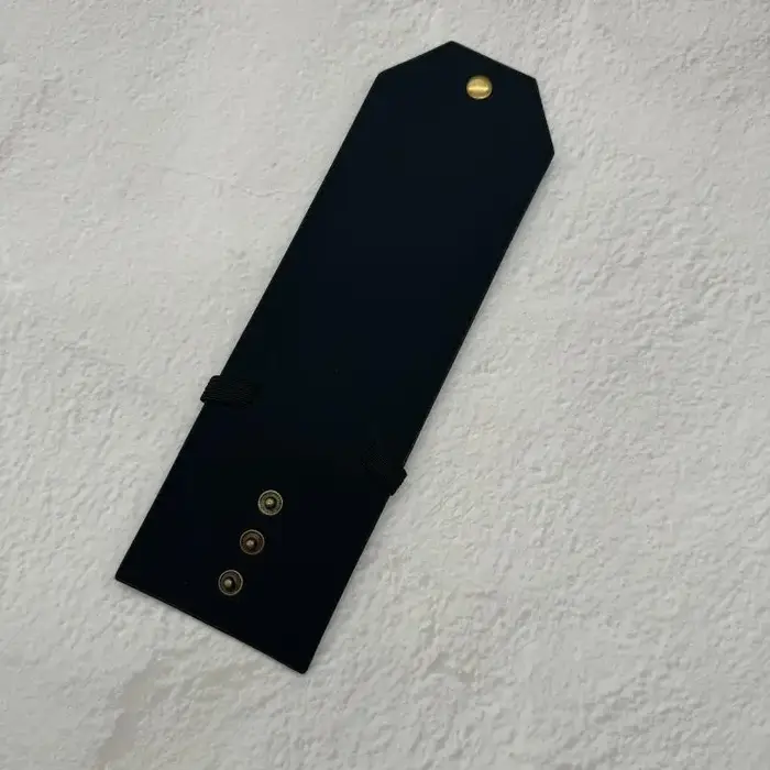 Porte-monnaie à accès rapide — Portefeuille en cuir PU / Porte-billets — Clip organisateur