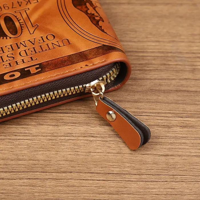 Portefeuille en cuir pour hommes