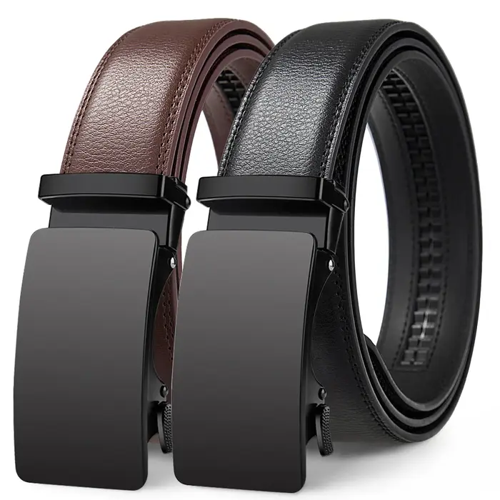Ceintures à boucle automatique pour hommes