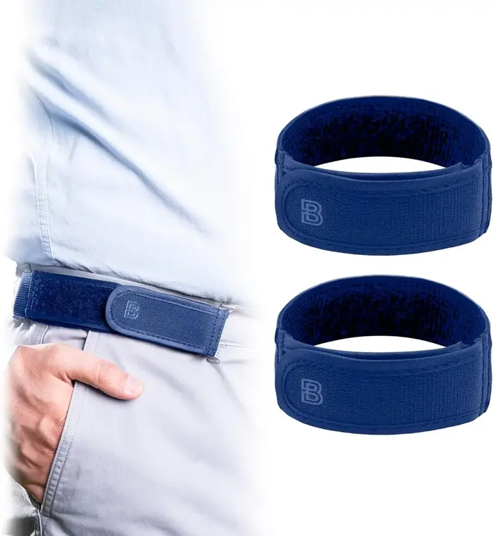 Mode confortable élégant ceinture boucle sans