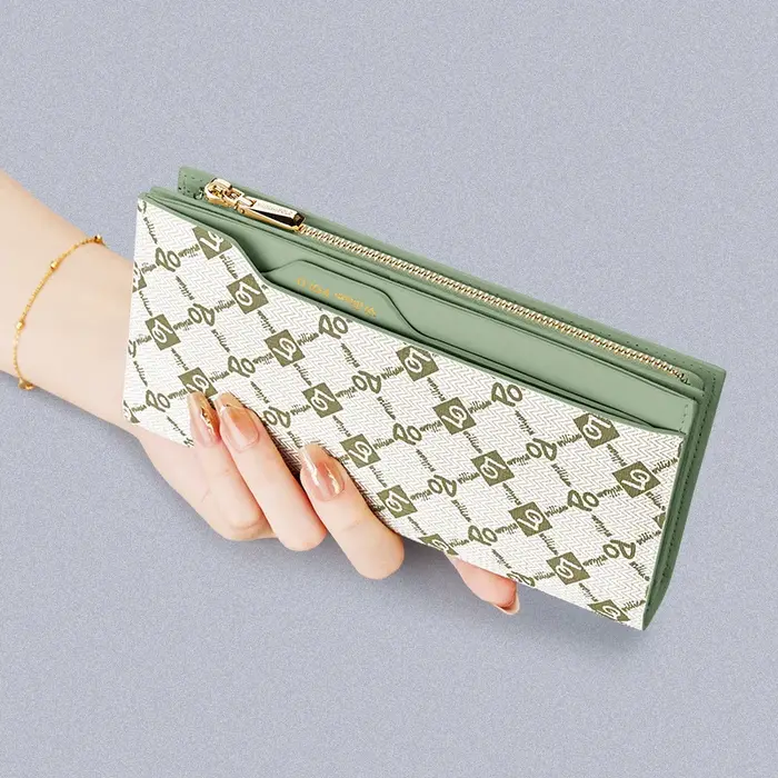 Portefeuille imprimé pour femme