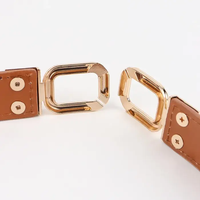 Ceinture de style européen et américain inspirée du temps