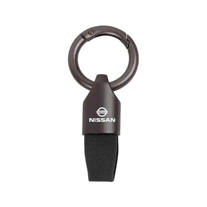 Porte-clés de luxe en daim/métal pour hommes et femmes, porte-clés à la mode pour Nissan Sylphy N7 T