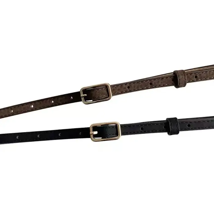 Ceinture en cuir PU pour femme