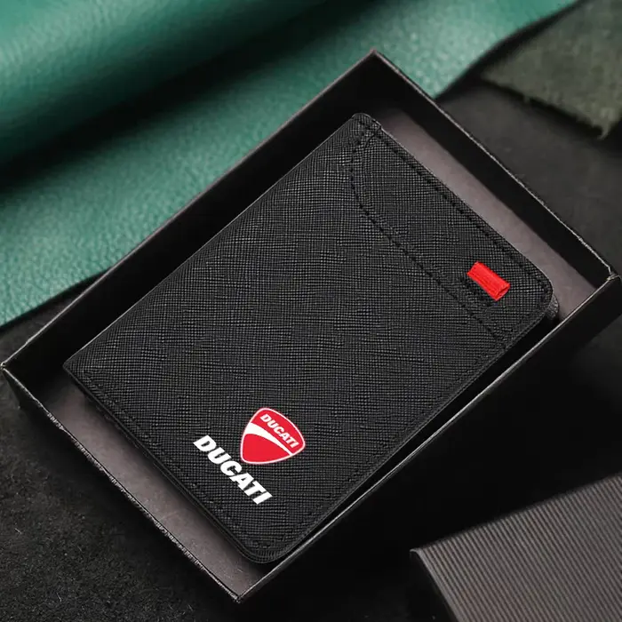 Mini porte-monnaie en cuir pour cartes de crédit