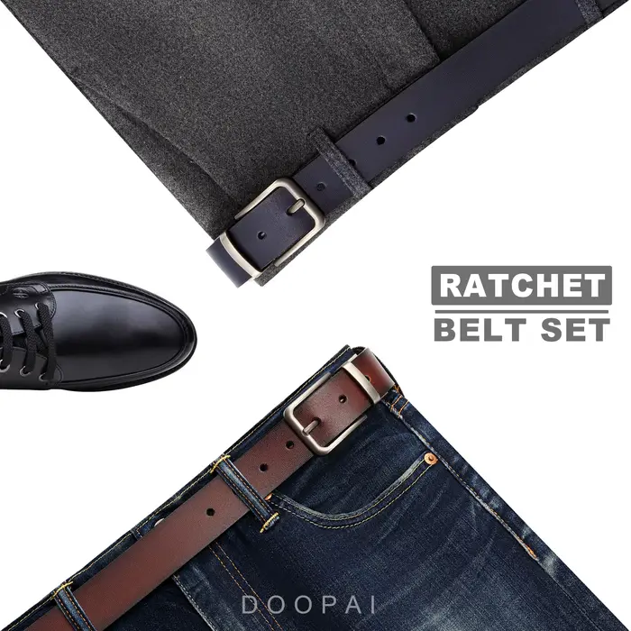 Ceinture en cuir pour hommes