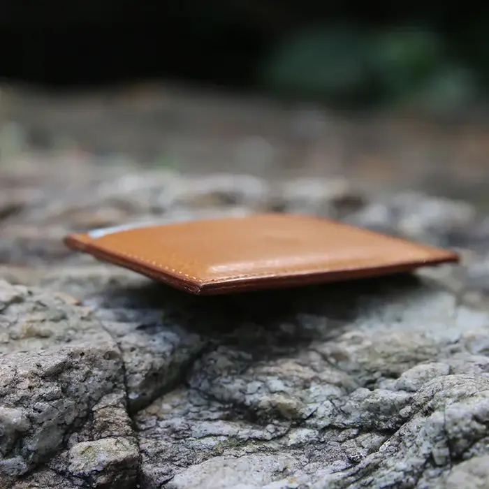 Porte-cartes en cuir pour hommes