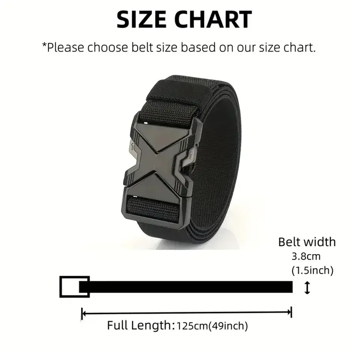 Ceinture tactique multifonction pour hommes et femmes