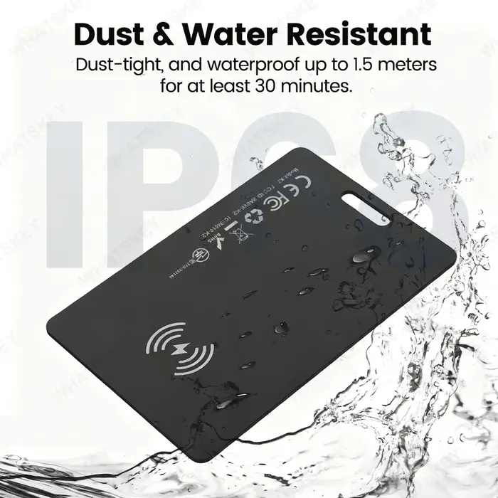 Carte de suivi Google Find My Wallet pour Android - Balise intelligente Bluetooth ultra-fine rechargeable sans fil pour portefeuille et bagages anti-vol