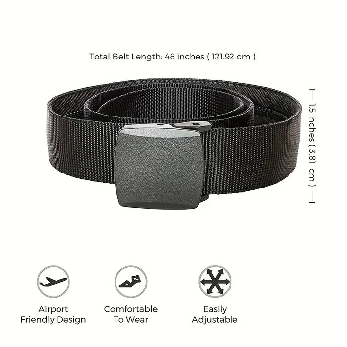 Ceinture en nylon non métallique