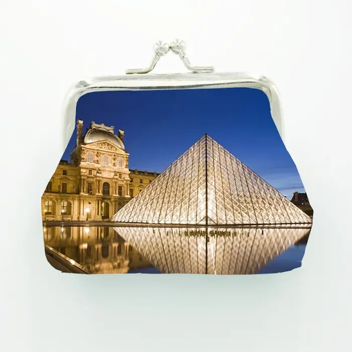 Porte-monnaie en cuir PU personnalisé