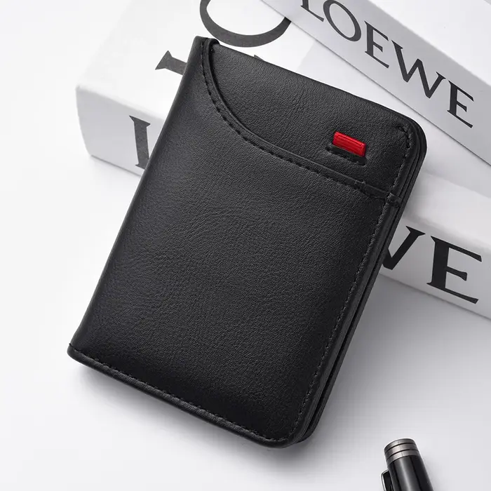 Portefeuille Vertical multi-cartes pour hommes