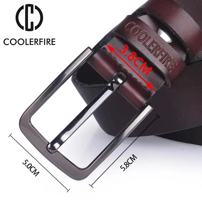 Ceinture de pantalon pour hommes ceintures en cuir noir
