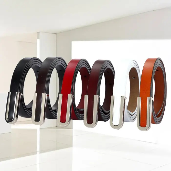 Ceinture audibelt fine pour femme avec jupe