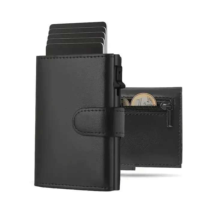 Portefeuille pour hommes avec porte-monnaie Protection RFID