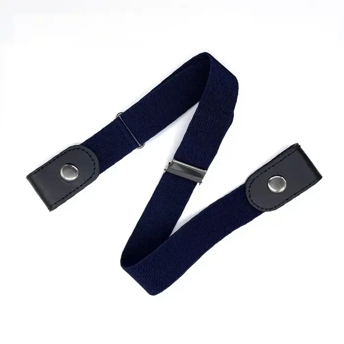 Ceinture élastique réglable et polyvalente pour jeans de loisirs, sans boucle, facile à porter, sout