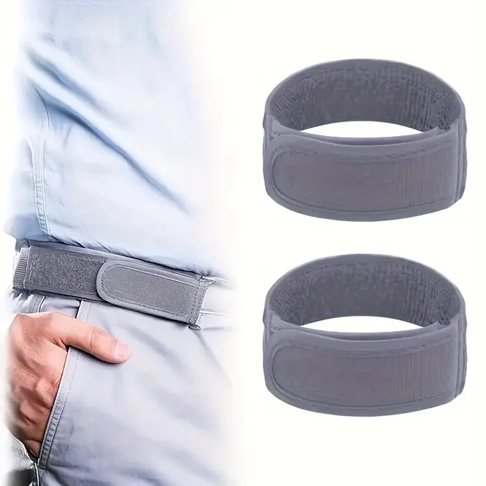 Ceinture élastique unisexe sans boucle, avec ceinture élastique invisible réglable, pour un usage dé