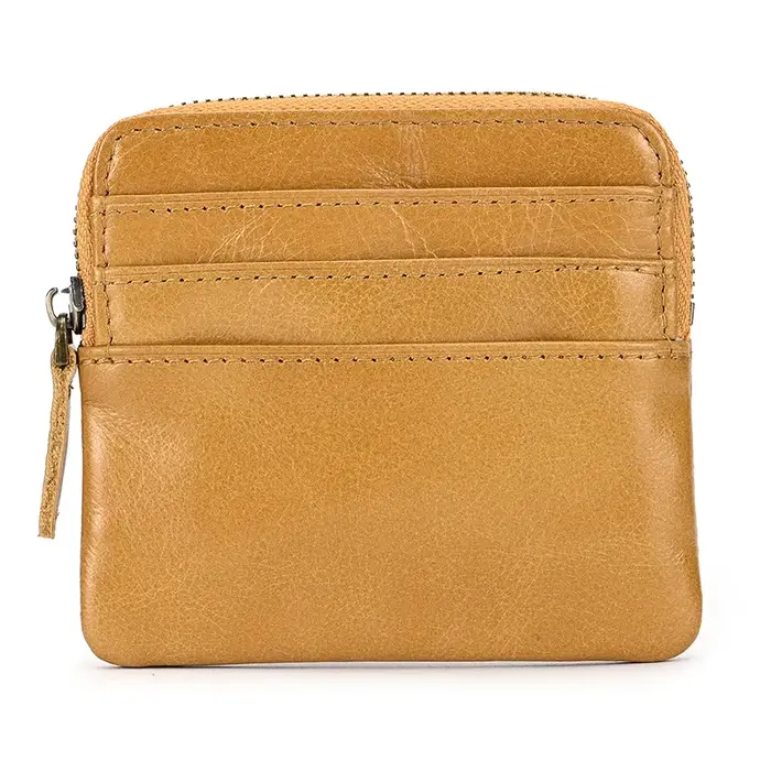 Sof cuir de vache femmes peau de vache porte-carte hommes femmes multi-carte poche portefeuille anti