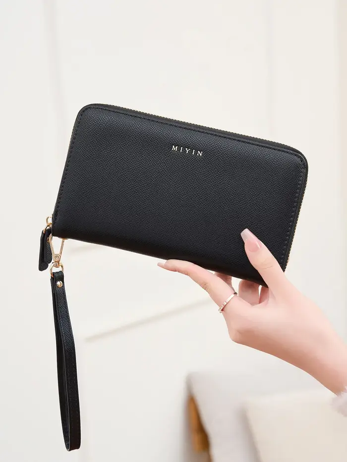 Portefeuille Vintage en cuir PU pour femmes