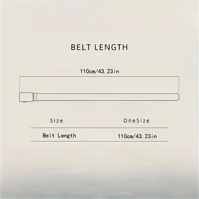 Ceinture élégante pour femme avec lettres dorées