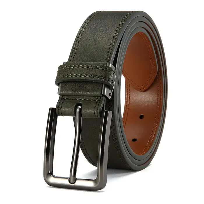 Ceinture en cuir PU pour hommes, à boucle automatique, à la mode, pour les affaires populaires, haute qualité, multicolore, 105 115 125 135cm
