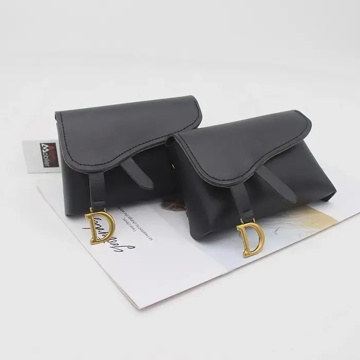 Femmes Fanny taille sac Pack ceinture pochette ventre PU cuir pour banane dame kangourou Bum hanche côté Sachet