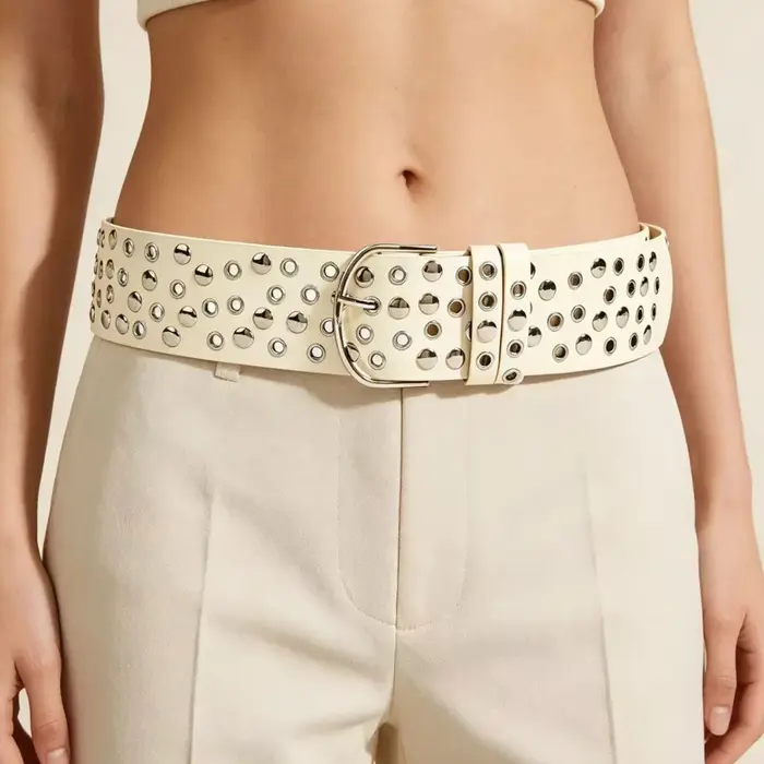 Ceinture Rivet Punk pour Hommes et Femmes