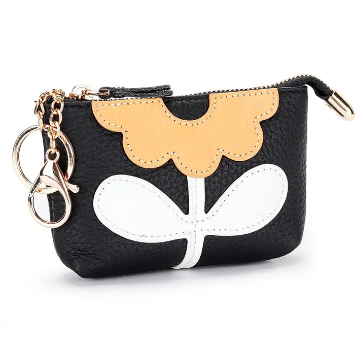 Porte-monnaie en cuir pour femmes