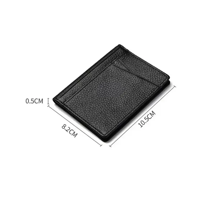 Portefeuille portable super fin pour homme et femme