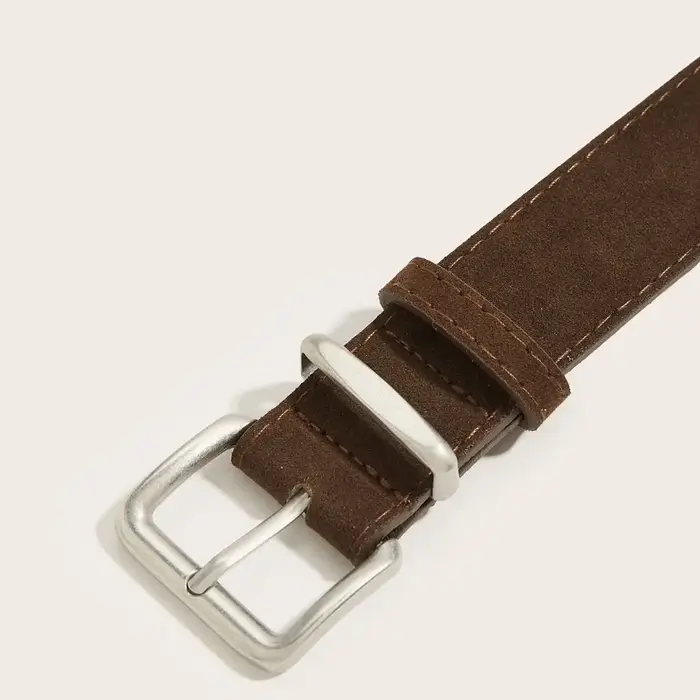 Maillard Style daim cuir large ceinture à la mode Design de luxe affaires taille sangle polyvalent décontracté pantalon robe ceintures cadeaux