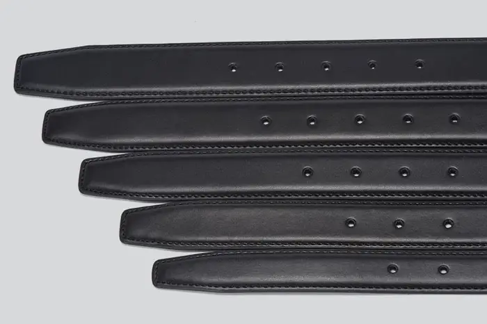 3.8 cm 3.5 cm 3.2 cm 3.0 cm 2.8 cm 2.4 cm ceinture en cuir véritable sans boucle