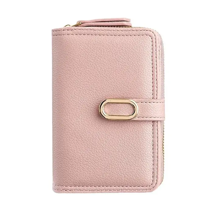 Portefeuille femme 2025 tendance en cuir Mini court