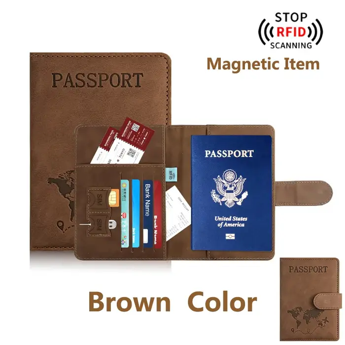 Porte-passeport pour voyage Essentials