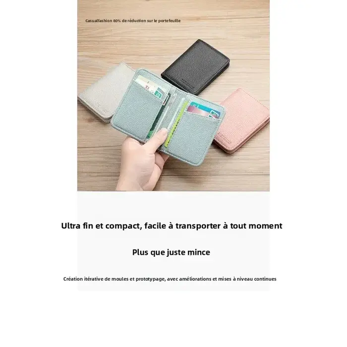 Porte-cartes de permis de conduire simple et populaire pour les professionnels