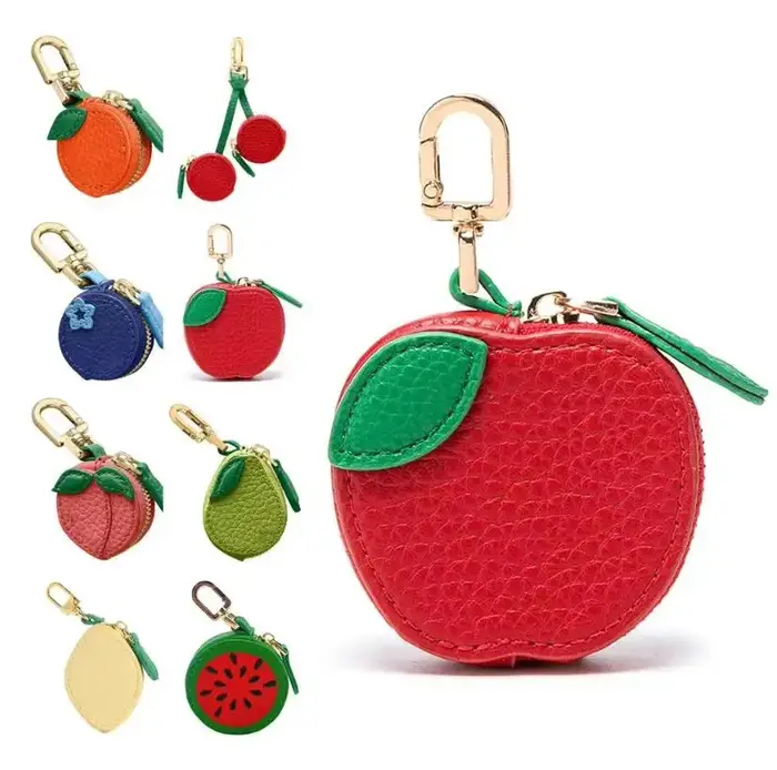 Porte-monnaie fruits cerise myrtille Design