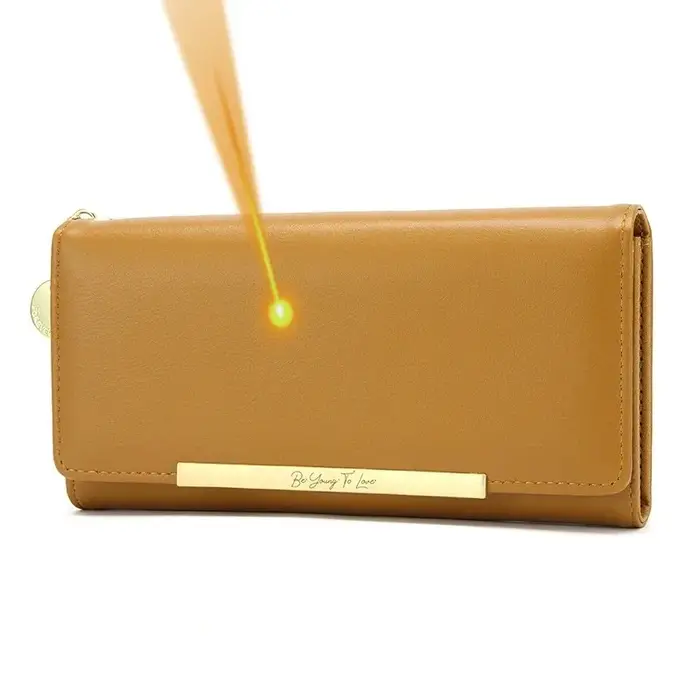 Portefeuille personnalisé pour femme avec photo et texte, porte-monnaie en cuir personnalisé avec fe