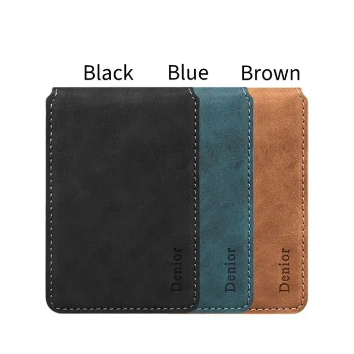Porte-cartes en cuir pour hommes