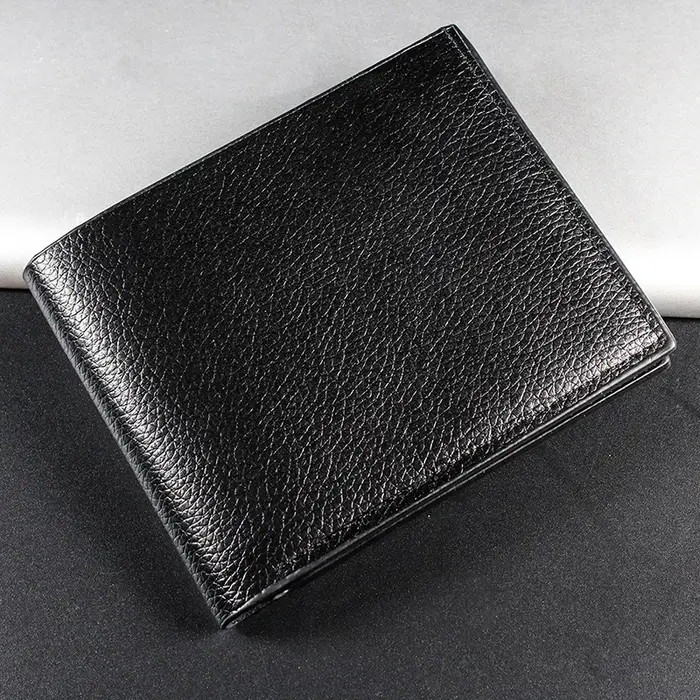 Portefeuille en cuir pour hommes, produit haut de gamme, portefeuilles en cuir artificiel pour homme