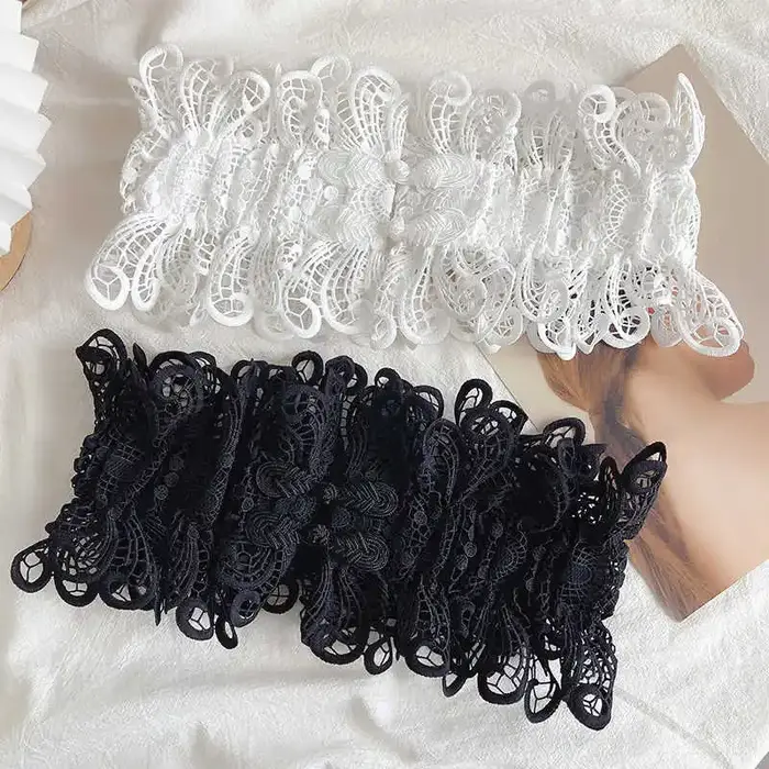 Ceinture de taille en dentelle rétro pour femmes