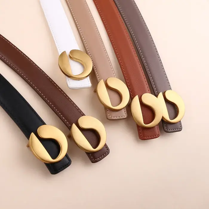 Ceinture en cuir pour femme