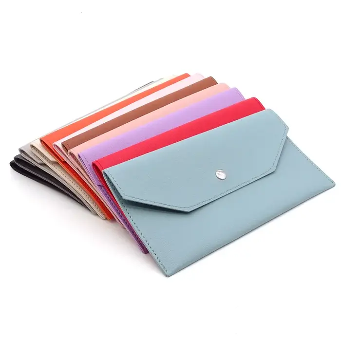 Portefeuille en cuir Ultra fin pour femmes