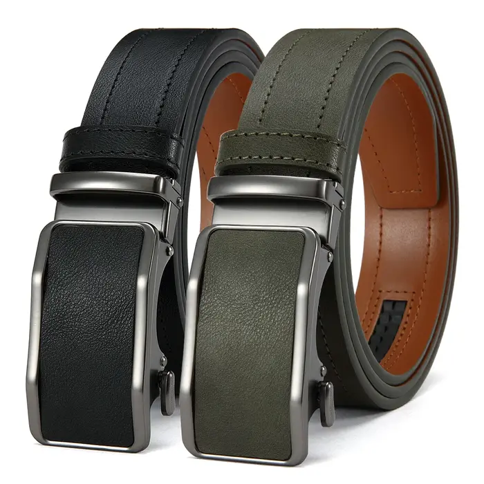 Ceinture en cuir pour hommes