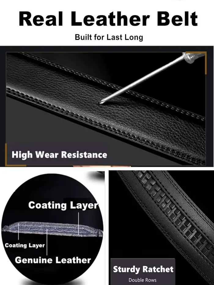 Ceinture pour homme de haute qualité