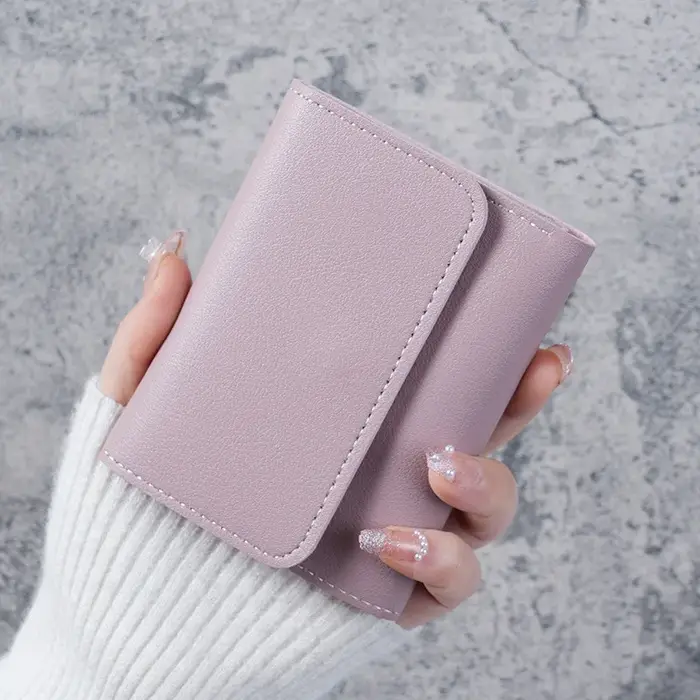 Portefeuille court tendance pour femmes