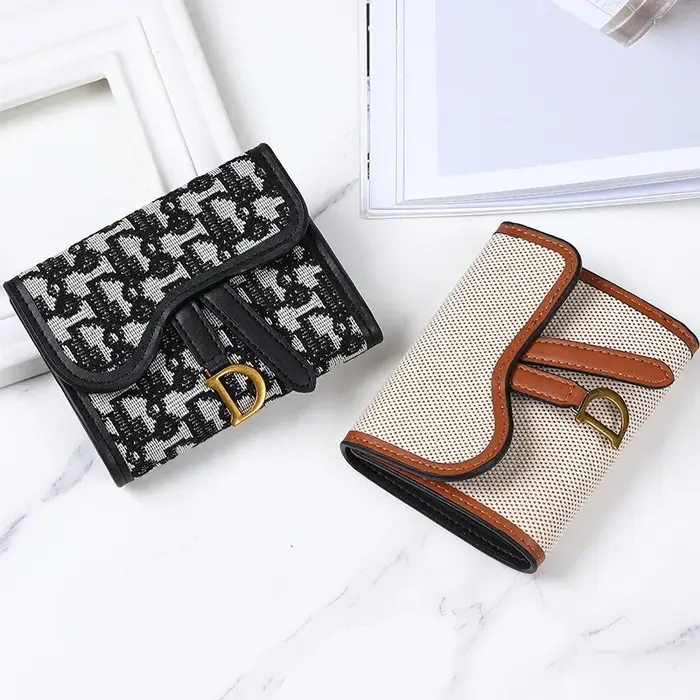 Portefeuille pour femme de style vintage