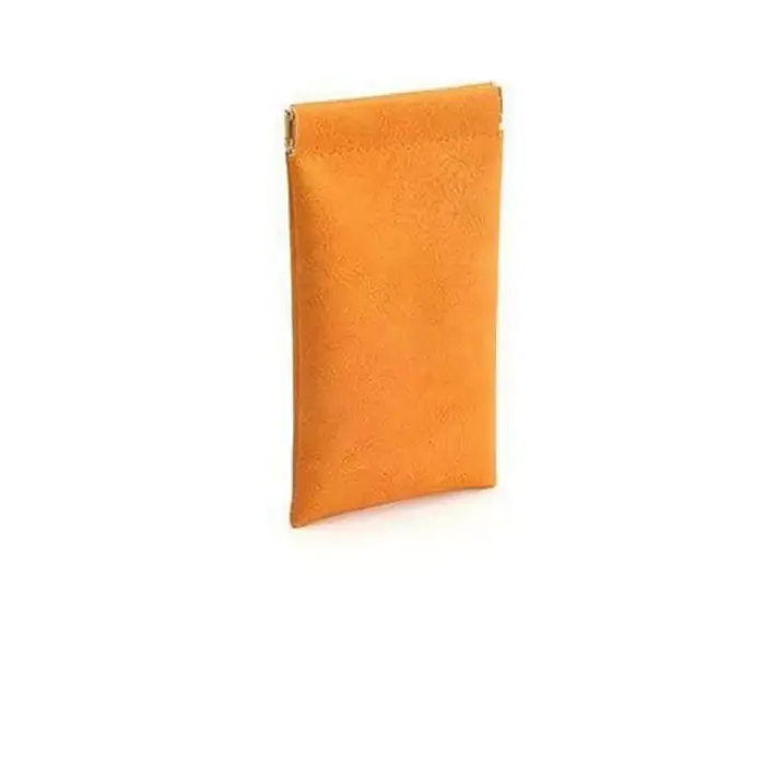 Étui de protection pour lunettes de soleil en cuir imperméable pour femme