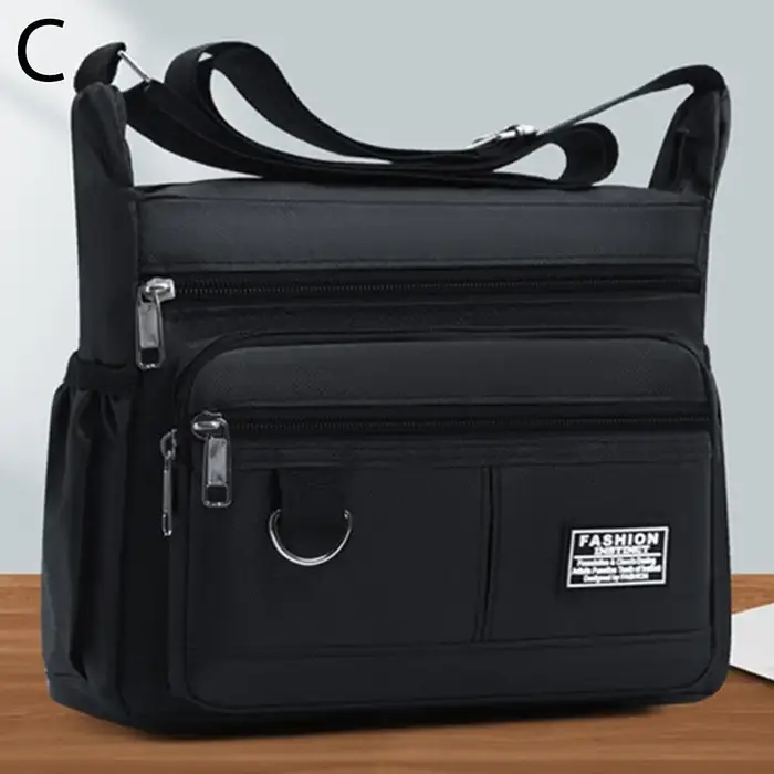 Sac à bandoulière multi-poches pour hommes